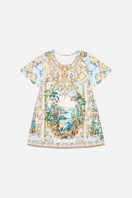 Camilla Camilla Kids Mini Tee Dress W Flare Hem