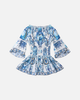 Camilla Camilla Kids Off Shoulder Shirred Waist Mini Dress - 2