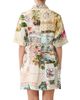 Camilla Camilla Linen Short Sleeve Tie Waist Shirt Dress - 3
