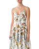 Camilla Camilla Linen Tie Front Maxi Dress - 2