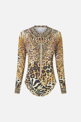 Camilla Camilla Long Sleeve Zip Front Paddle Suit