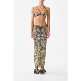 Camilla Camilla Multi Wear Beach Midi Dress W Ring Front