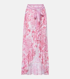 Camilla Camilla Printed jersey beach cover-up