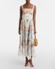 Camilla Camilla Printed lace-trimmed cotton midi dress - 2