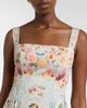 Camilla Camilla Printed lace-trimmed cotton midi dress - 3