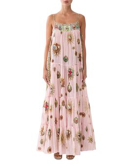 Camilla Camilla Printed Tiered Maxi Dress