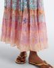 Camilla Camilla Printed tiered silk maxi skirt - 4