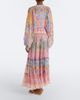 Camilla Camilla Printed tiered silk maxi skirt - 6