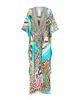 Camilla Camilla Printed V Neck Long Kaftan Cover Up - 5