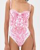Camilla Camilla Ruched Underwire Cup One Piece Livin La Vida Rosa - 2