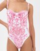 Camilla Camilla Ruched Underwire Cup One Piece Livin La Vida Rosa - 5