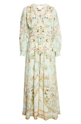 Camilla Camilla Shaped Waist Button Dress