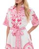 Camilla Camilla Short Linen Shirt Dress Livin La Vida Rosa - 1