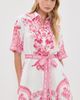 Camilla Camilla Short Linen Shirt Dress Livin La Vida Rosa - 2