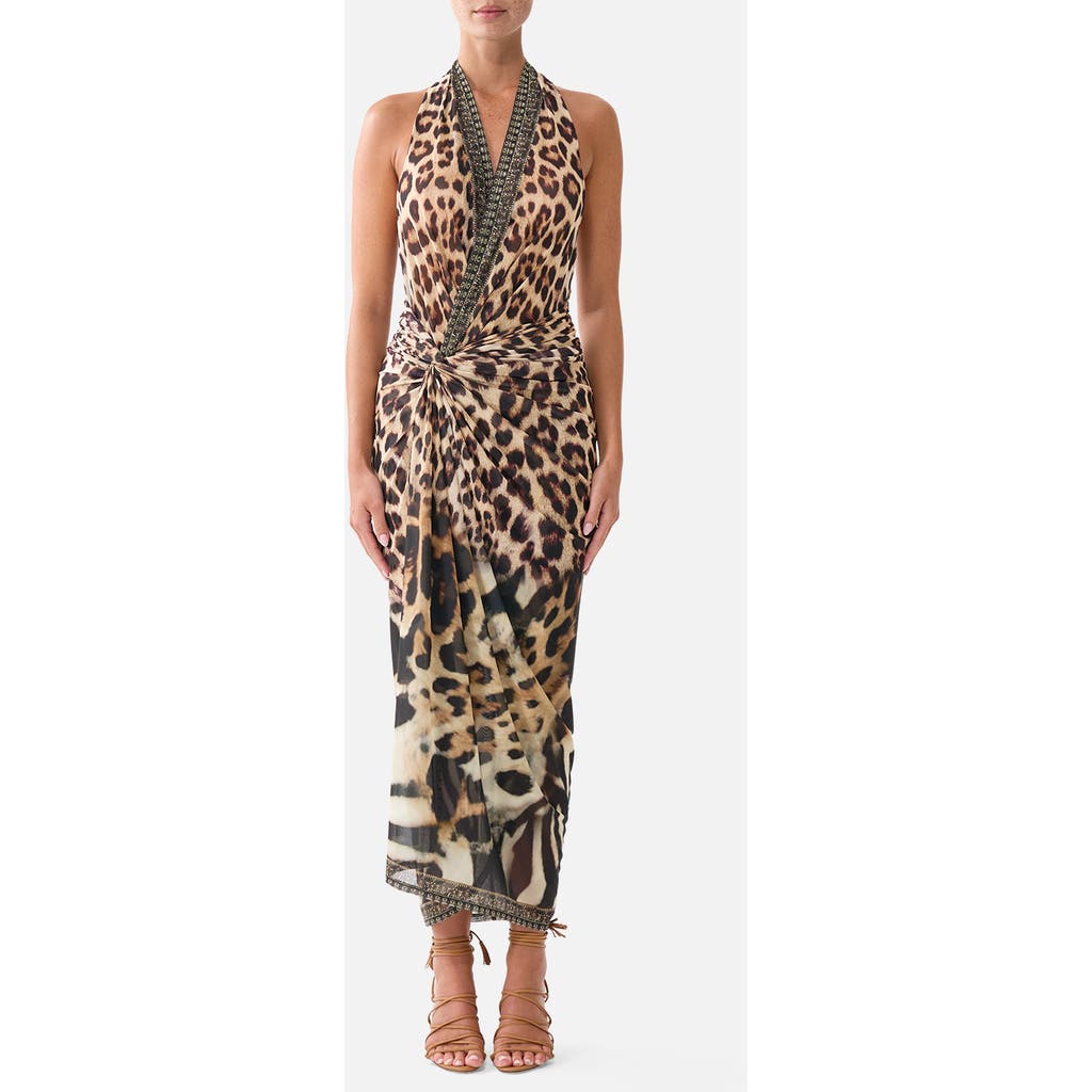 Camilla Camilla Side Twist Jersey Dress