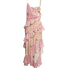 Camilla Camilla Silk and Linen Corset Dress