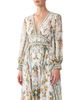Camilla Camilla Silk Button Front Shaped Waist Maxi Dress - 2