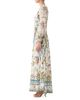 Camilla Camilla Silk Button Front Shaped Waist Maxi Dress - 4