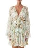 Camilla Camilla Silk Ruffled Short Dress - 1