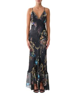 Camilla Camilla Silk V-Neck Slip Dress