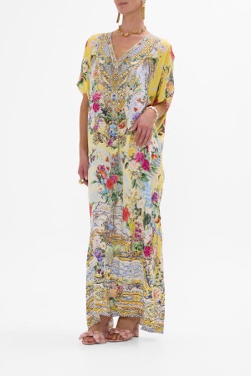 Camilla Camilla Slim Fit Kaftan With Split Flor Fantastica 