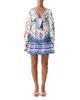 Camilla Camilla Tie Front Blouson Sleeve Mini Dress - 1