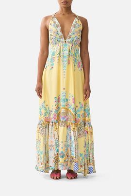 Camilla Camilla Tiered Dress With Hardware