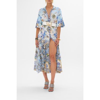 Camilla Camilla TIERED LONG SHIRT DRESS AL MANIAL PALACE MEMOIRS 
