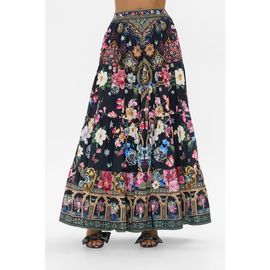 Camilla Camilla Tiered Maxi Skirt Midnight