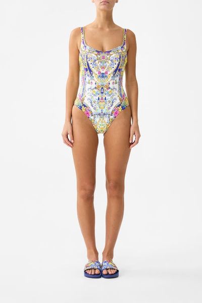 Camilla Camilla Underwire Square Neck One Piece W Scoop Back