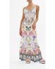 Camilla Camilla V Neck Full Length Bias Slip Dress Monserrate Magic  - 1