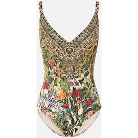 Camilla Camilla V Neck Underwire One Piece W Back Closure