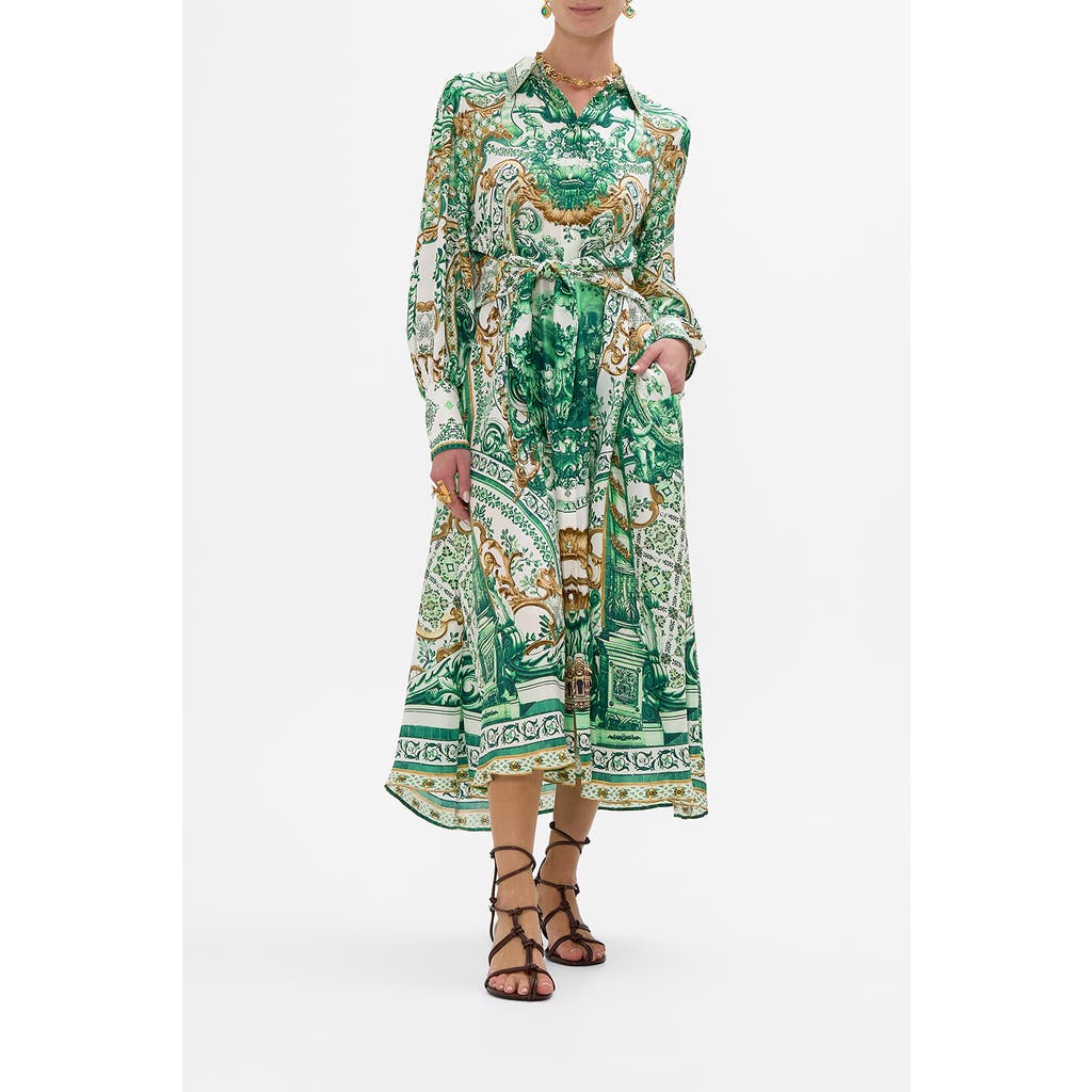 Camilla Camilla Waist Tie Shirt Dress Corridor Of Calm 