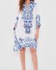 Camilla Camilla Wide Body Collared Kaftan Ceramic Panoramic - 2