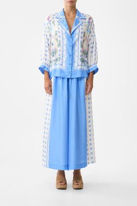 Camilla Camilla Wide Leg Elastic Waist Pant