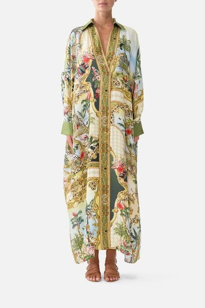Camilla Camilla Wing Collar Kaftan