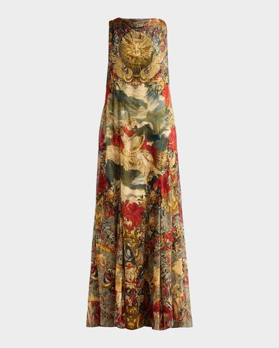 Camilla Camilla x The Met Meet Me at the Met Silk Gown