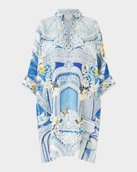 Camilla De Nada Grendad Relaxed Collared Caftan