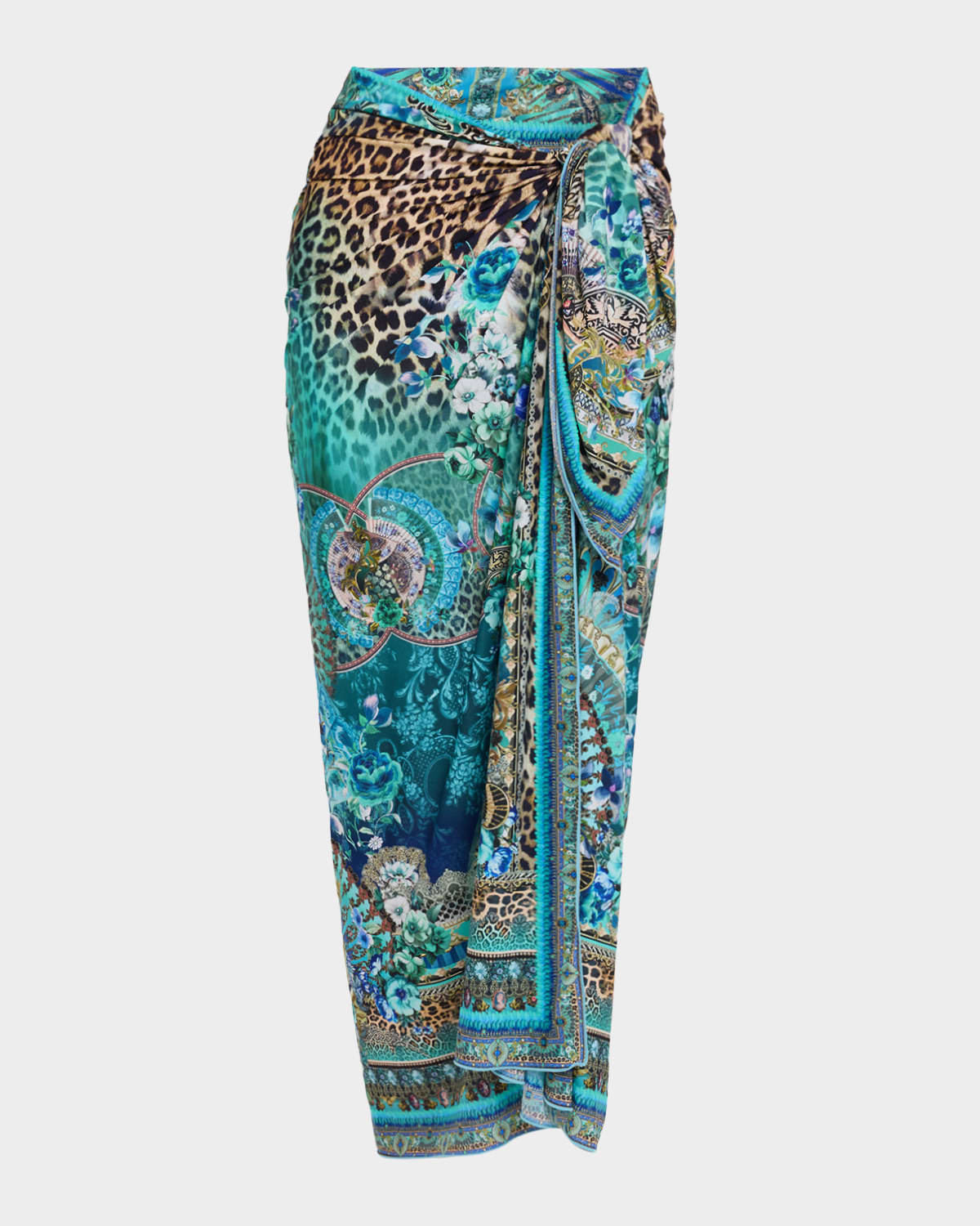 Camilla Flamenco Euphoria Long Sarong Coverup