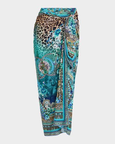 Camilla Flamenco Euphoria Long Sarong Coverup