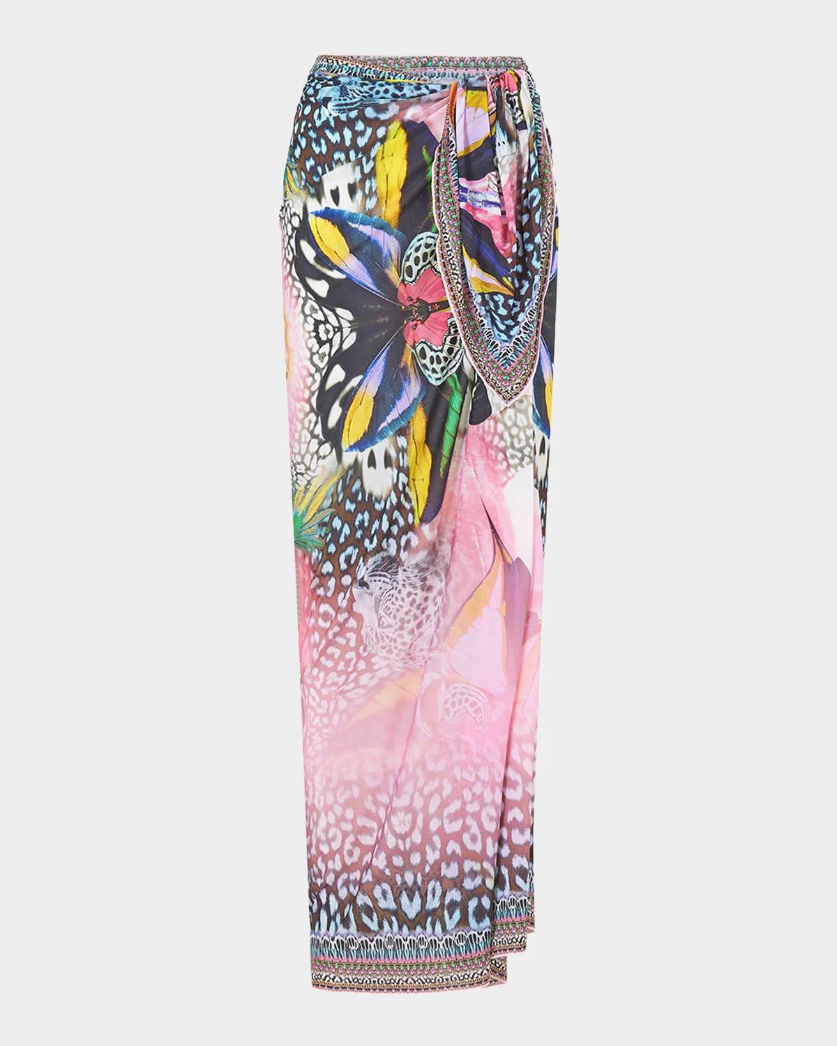 Camilla Long Sarong Coverup