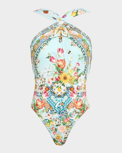 Camilla Magic Of The Mercado Print One-Piece Swimsuit