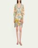 Camilla Magic Of The Mercado Ring-Front Short Caftan - 2