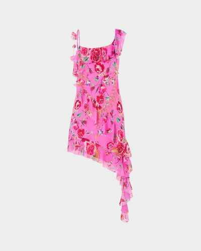 Camilla Matadora Flora Ruffled Silk Dress