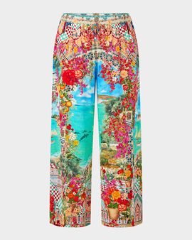 Camilla Meet Me in Mallorca Straight-Leg Pants