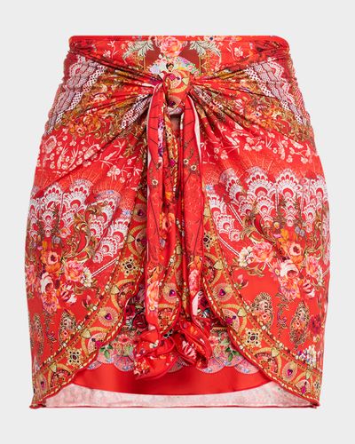Camilla Ole Ole Layered Mini Sarong Coverup