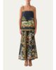 Camilla Printed Silk Wide-Leg Crop Pants - 2