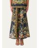 Camilla Printed Silk Wide-Leg Crop Pants - 4
