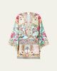 Camilla Sultans and Queens Deep V-Neck Hardware Mini Kaftan - 1