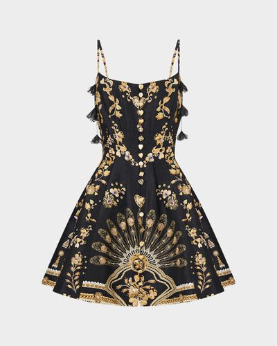 Camilla Taurus Rising Corset Mini Dress